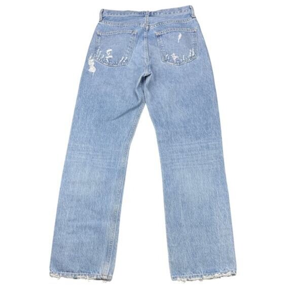 AGOLDE 90's Mid Rise Loose Fit Jeans Size 24 Fall Out - Picture 3 of 6